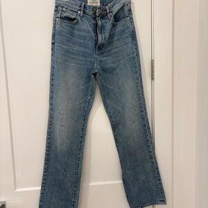 SLVRLAKE Women's Boot Cut Jeans - Light Blue